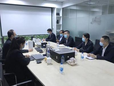 区委书记杨卫东赴上海看望驻外招商员,开展招商活动